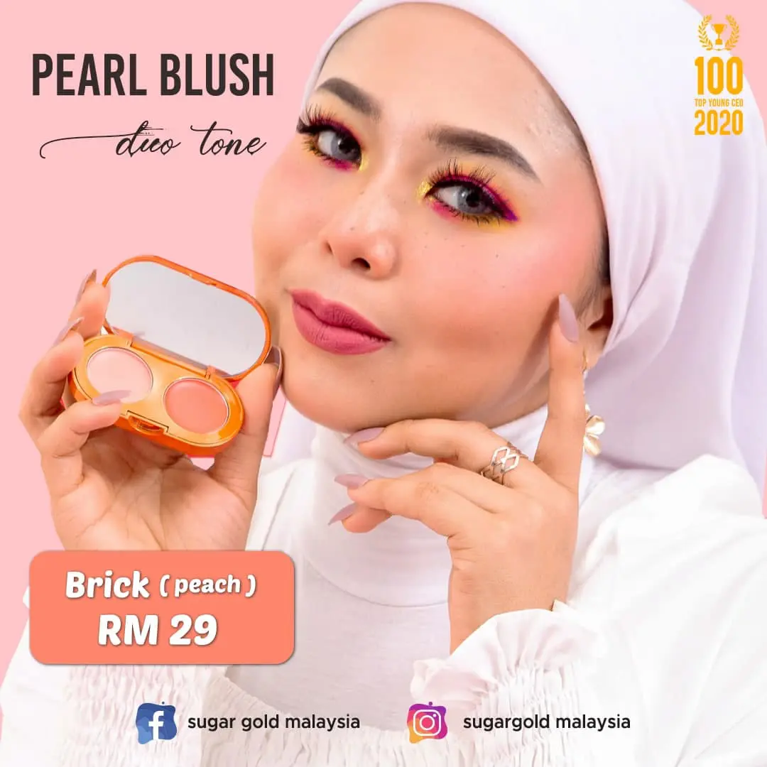 SUGAR GOLD – PEARL BLUSH – KOSMETIK CIDA